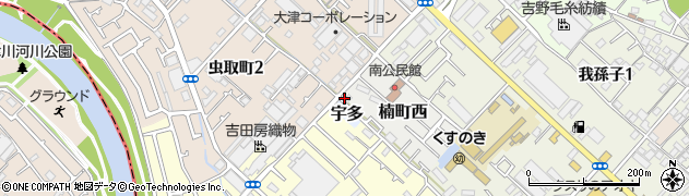 宅配クック１２３　泉州濱店周辺の地図