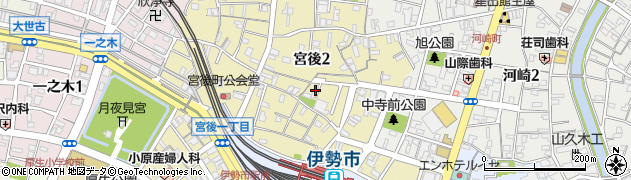 真珠煎餅本舗　神楽堂周辺の地図