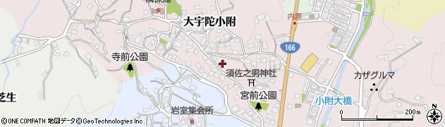 奈良県宇陀市大宇陀小附1028周辺の地図