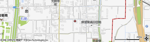 奈良県大和高田市西坊城151周辺の地図