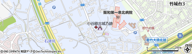大阪府堺市南区豊田周辺の地図
