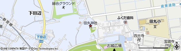 田丸神社周辺の地図
