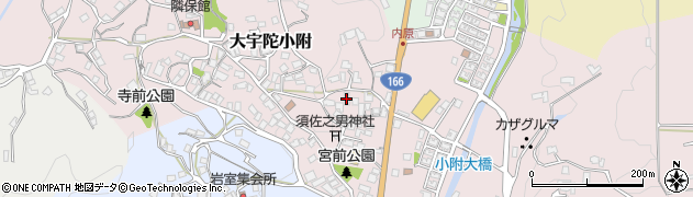 奈良県宇陀市大宇陀小附951周辺の地図