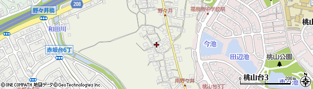大阪府堺市南区野々井798周辺の地図