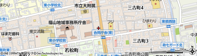 明光義塾　福山三吉教室周辺の地図