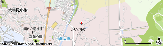 奈良県宇陀市大宇陀小附721周辺の地図