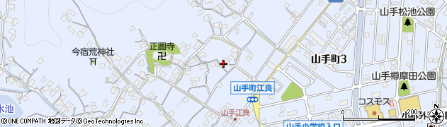 広島県福山市山手町2509周辺の地図