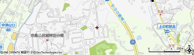岡山県倉敷市児島稗田町411周辺の地図