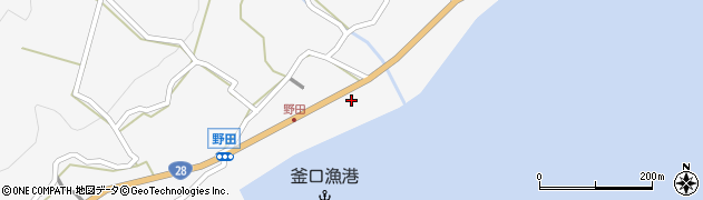 兵庫県淡路市釜口642周辺の地図