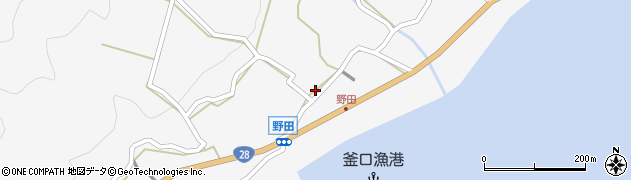兵庫県淡路市釜口671周辺の地図