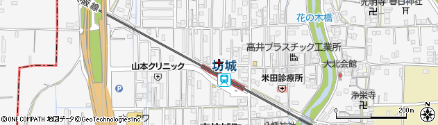 奈良県橿原市東坊城町107周辺の地図