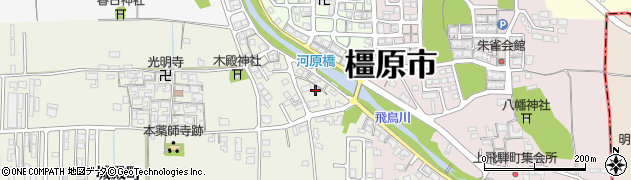 奈良県橿原市城殿町145周辺の地図