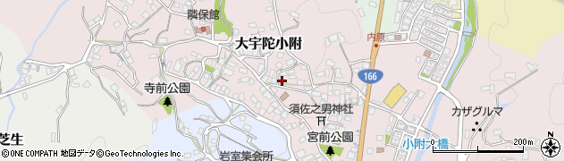 奈良県宇陀市大宇陀小附894周辺の地図