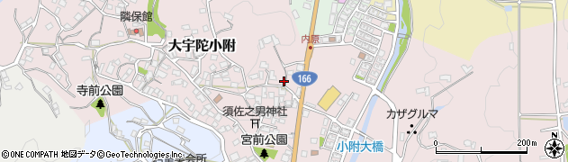 奈良県宇陀市大宇陀小附917周辺の地図