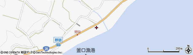 兵庫県淡路市釜口639周辺の地図