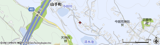 広島県福山市山手町2125周辺の地図