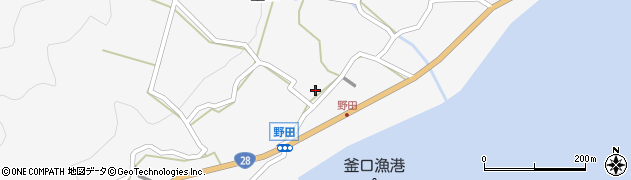 兵庫県淡路市釜口672周辺の地図