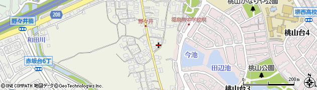 大阪府堺市南区野々井919周辺の地図