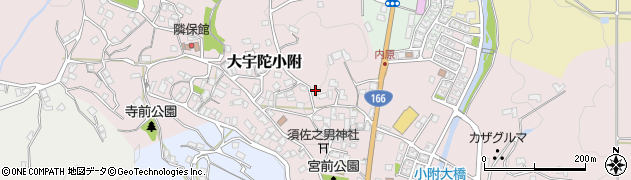 奈良県宇陀市大宇陀小附1049周辺の地図