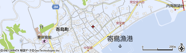 岡山県浅口市寄島町1157周辺の地図