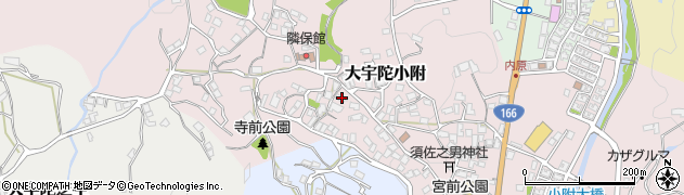 奈良県宇陀市大宇陀小附1056周辺の地図