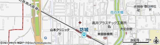 奈良県橿原市東坊城町108周辺の地図