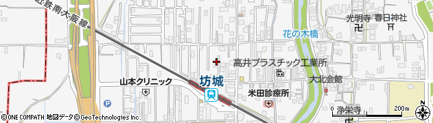 奈良県橿原市東坊城町106周辺の地図