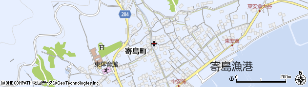 岡山県浅口市寄島町1280周辺の地図