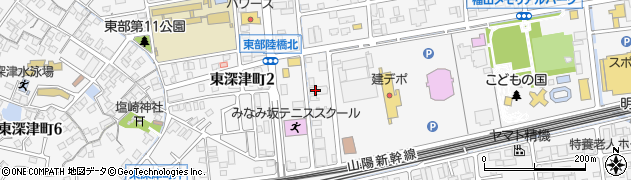 有限会社ホワイト急便　福山工場周辺の地図