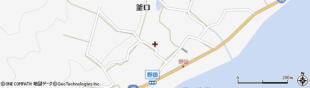 兵庫県淡路市釜口692周辺の地図