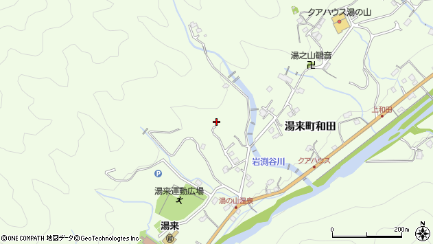 〒738-0601 広島県広島市佐伯区湯来町和田の地図