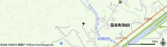 広島県広島市佐伯区湯来町大字和田周辺の地図