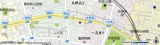 戸田家料アン周辺の地図