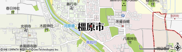 奈良県橿原市上飛騨町93周辺の地図