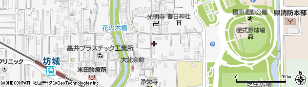 奈良県橿原市東坊城町693周辺の地図