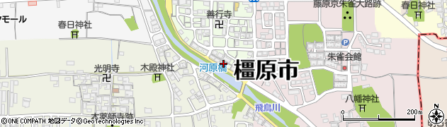 奈良県橿原市飛騨町151周辺の地図