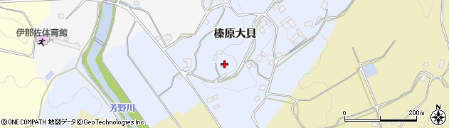奈良県宇陀市榛原大貝384周辺の地図