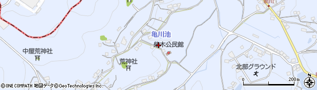 岡山県浅口市寄島町15428周辺の地図