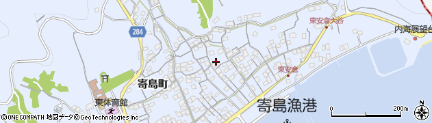 岡山県浅口市寄島町1172周辺の地図