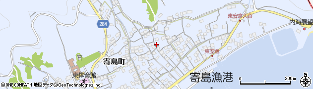 岡山県浅口市寄島町1174周辺の地図