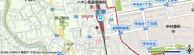 ＨＡＩＲＭＡＫＥＵＥ２　ＳＥＥＤ金剛駅前店周辺の地図