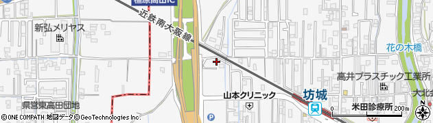 奈良県橿原市東坊城町134周辺の地図