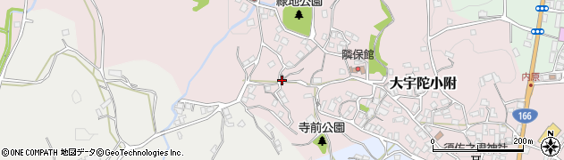 奈良県宇陀市大宇陀小附1154周辺の地図