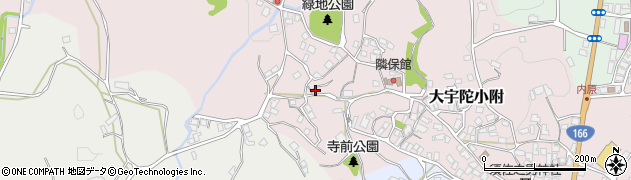奈良県宇陀市大宇陀小附1155周辺の地図