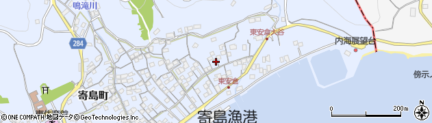 岡山県浅口市寄島町179周辺の地図