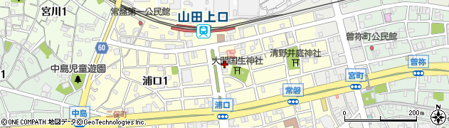 おぐら和洋菓子処上口駅前店周辺の地図
