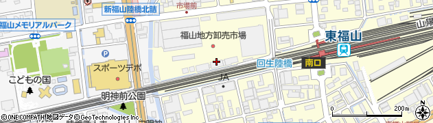 株式会社福山中央水産周辺の地図