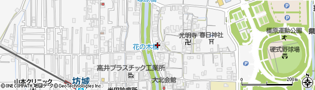 奈良県橿原市東坊城町791周辺の地図