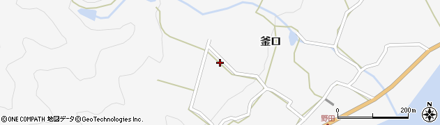 兵庫県淡路市釜口522周辺の地図