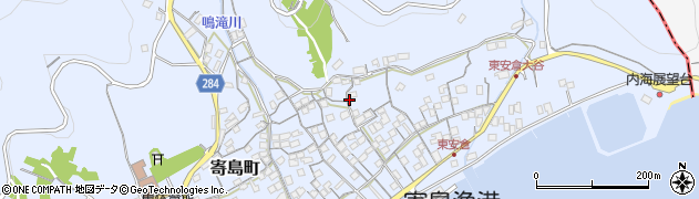 岡山県浅口市寄島町1107周辺の地図